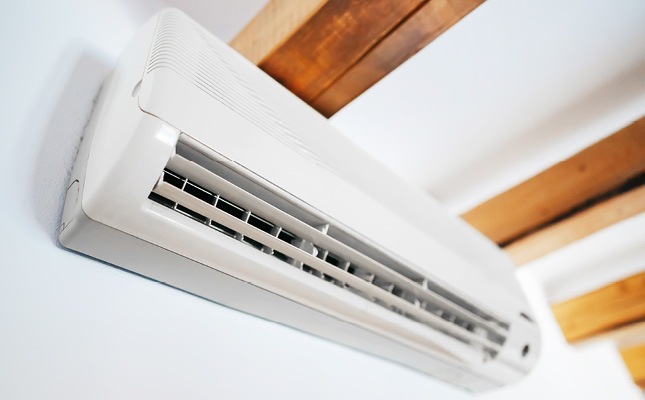 Elément intérieur d'une pompe à chaleur air - air 